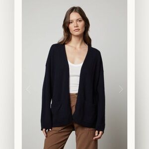 Velvet Cashmere Lila Cardigan